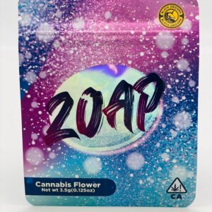 50 Zoap 3.5-gram empty Mylar bags