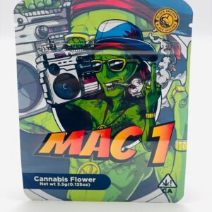 50 Mac1 3.5-gram Empty Mylar bags