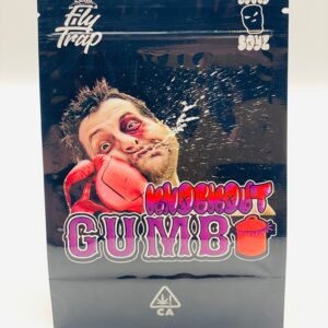 50 Gumbo Knockout 3.5-gram empty Mylar bags