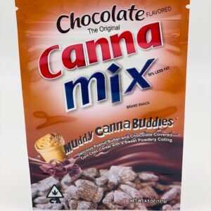 50 Chocolate Canna Mix 3.5-gram empty Mylar bags