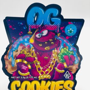 50 Cookies OG 3.5-gram Empty Mylar bags