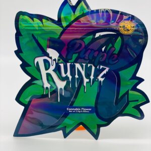 50 Runtz 3.5-gram empty Mylar bags