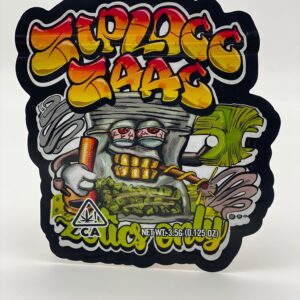 50 Ziplogg Zaag 3.5-gram empty Mylar bags