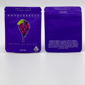 Grapes Of Wrath Empty Bags 3.5 gram