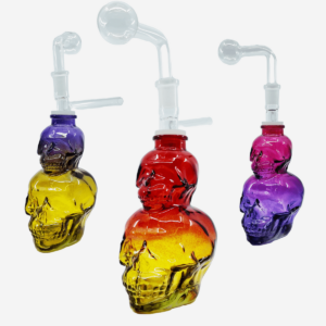 Double Skull Oil Burner