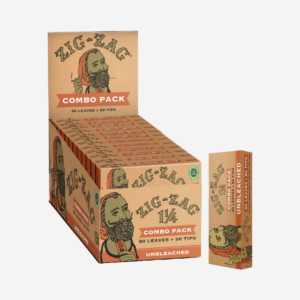 Zig-Zag Combo Pack – 1 1/4 Unbleached Carton