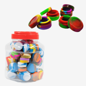 5ml Multicolor Silicone Jar [100 pieces per box.]