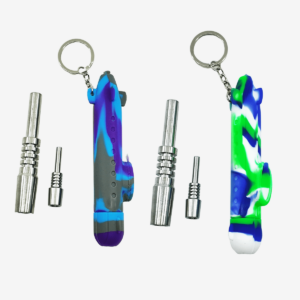 4″ Silicone Keychain Submarine 10mm Nectar Collector