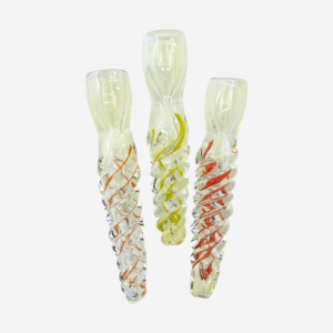 3″ Twisted Glass Chillum